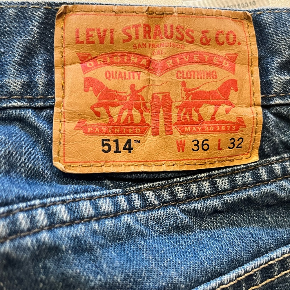 Levi's Classic Blue Straight Jeans